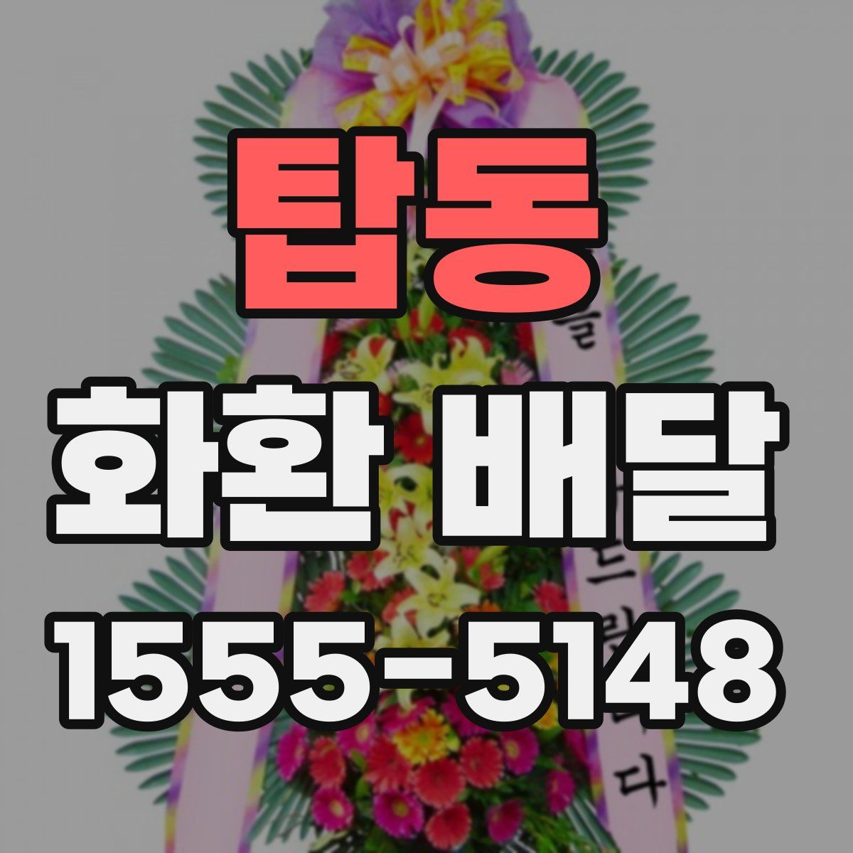 탑동 화환 배달