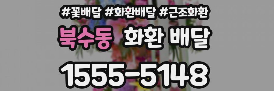 북수동 화환 배달