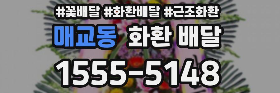 매교동 화환 배달