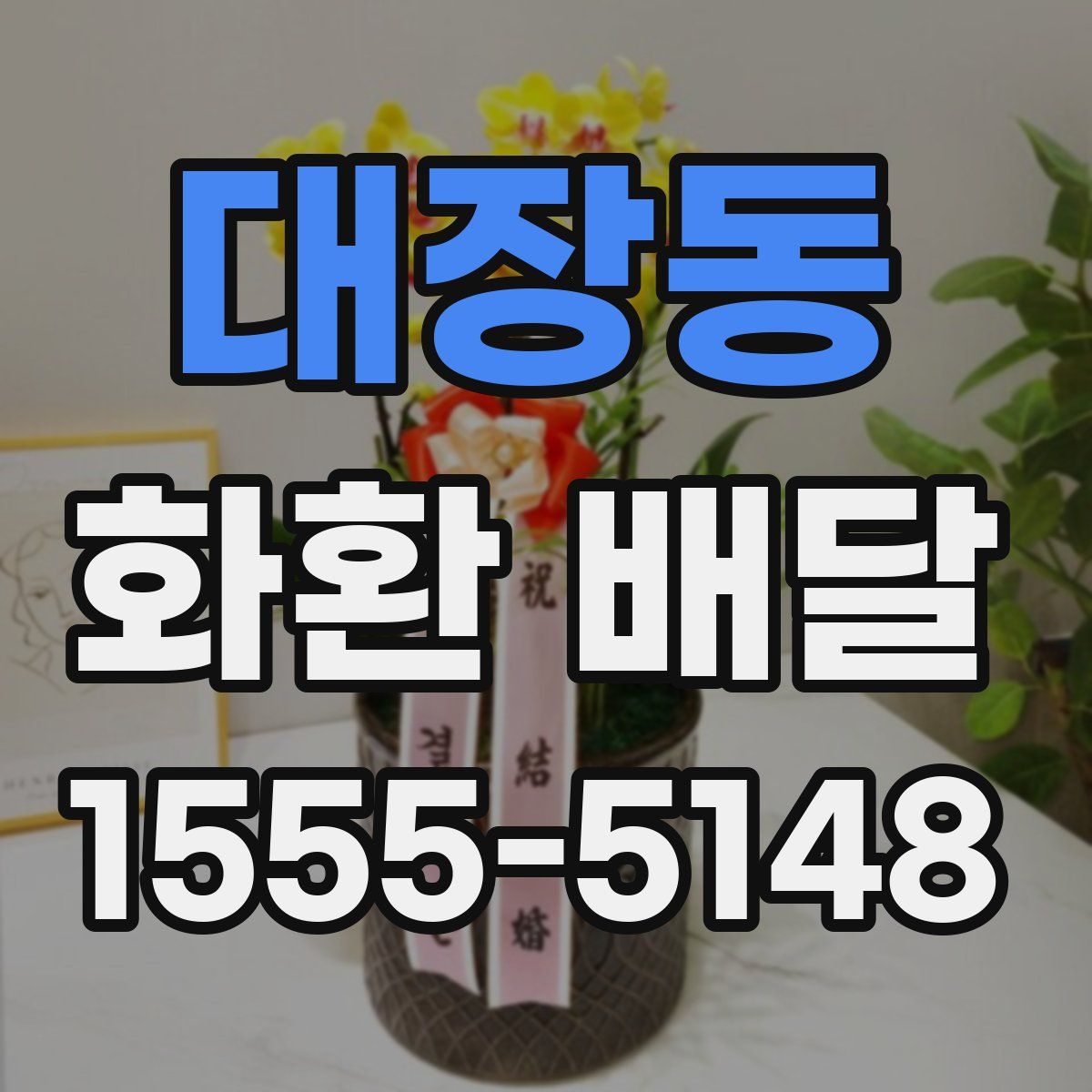 대장동 화환 배달