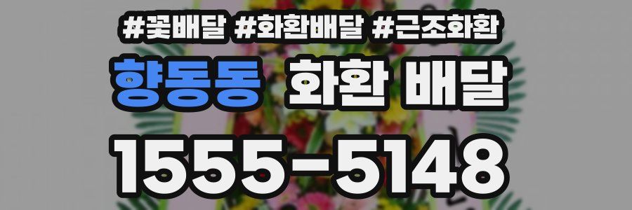향동동 화환 배달