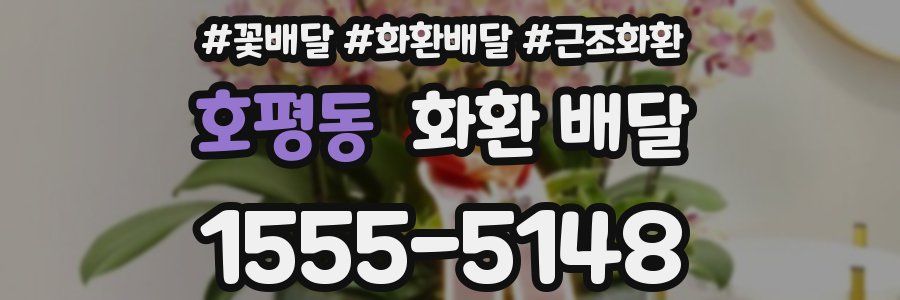 호평동 화환 배달