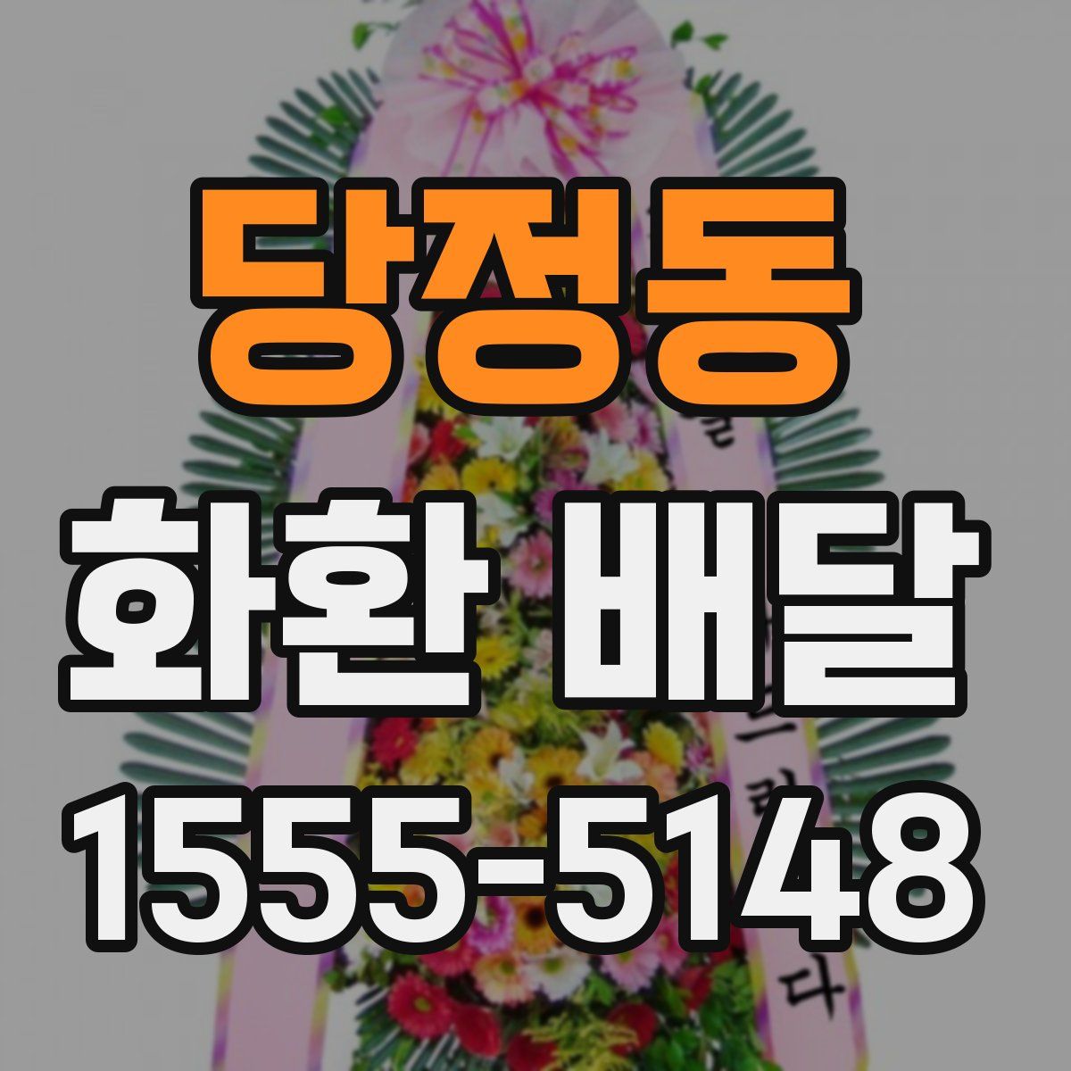당정동 화환 배달