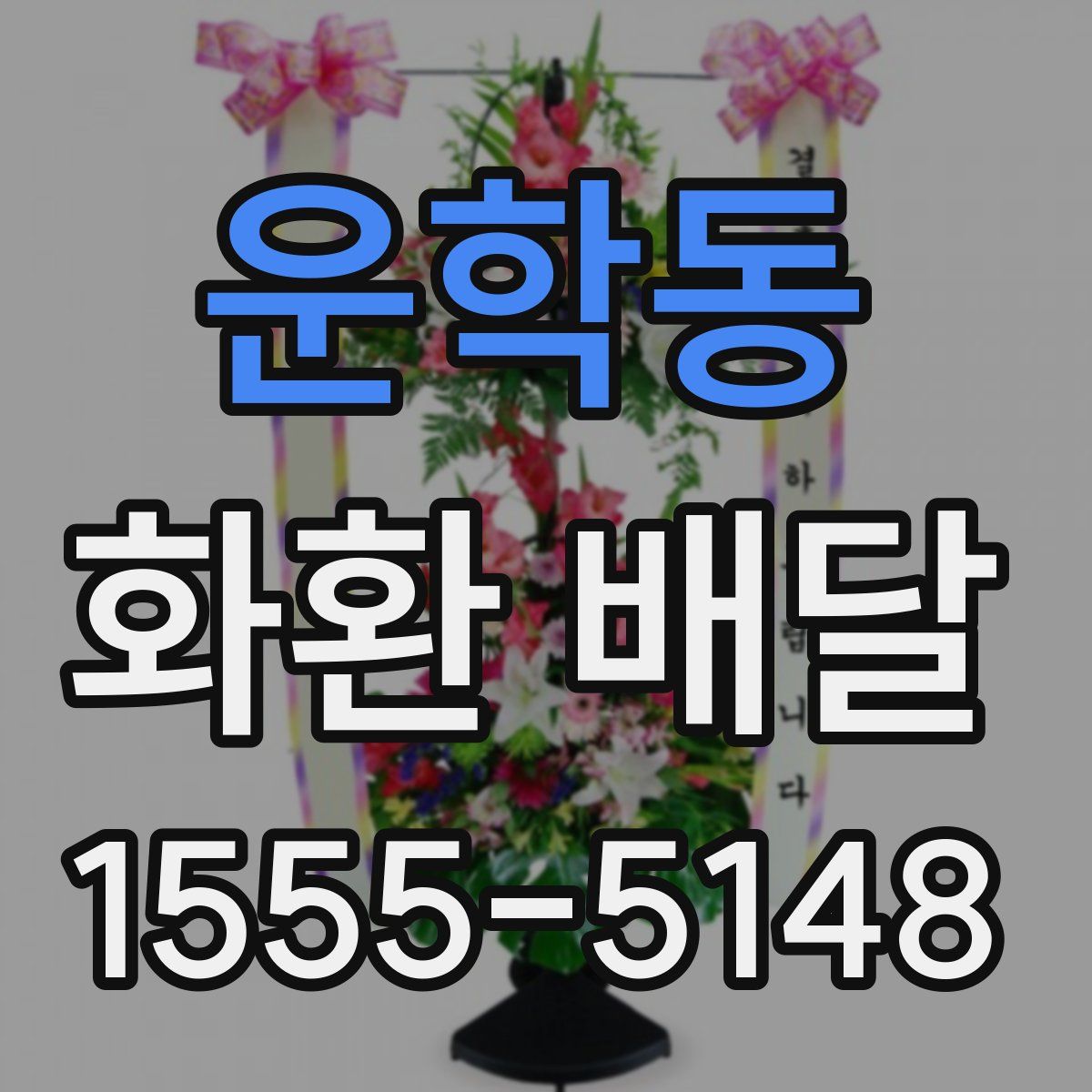 운학동 화환 배달