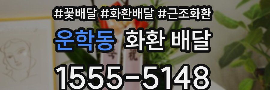 운학동 화환 배달
