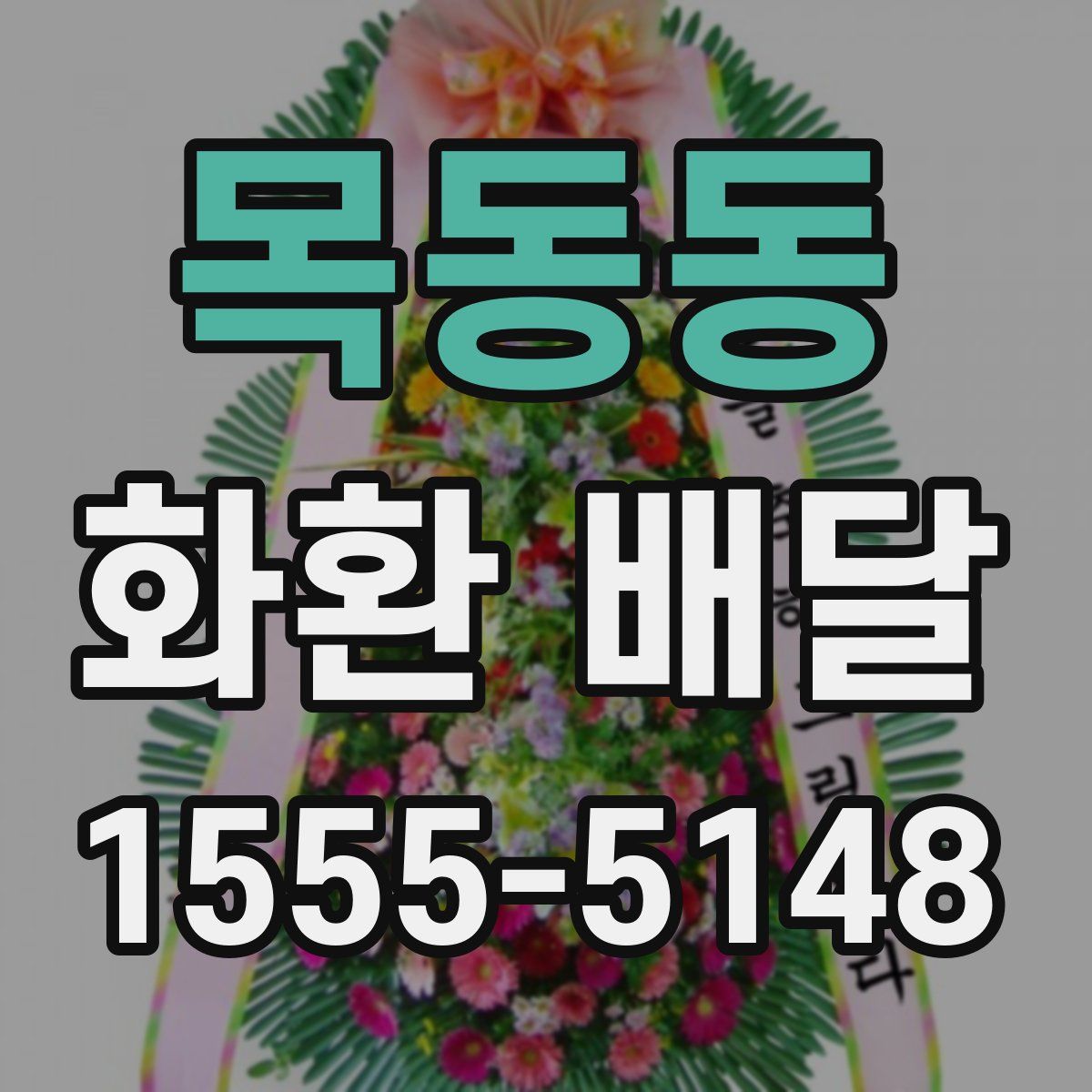 목동동 화환 배달