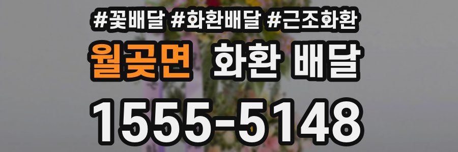 월곶면 화환 배달