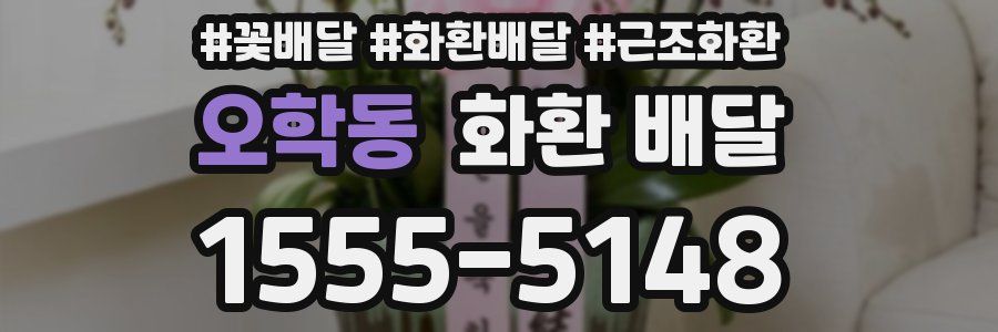 오학동 화환 배달