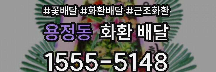 용정동 화환 배달