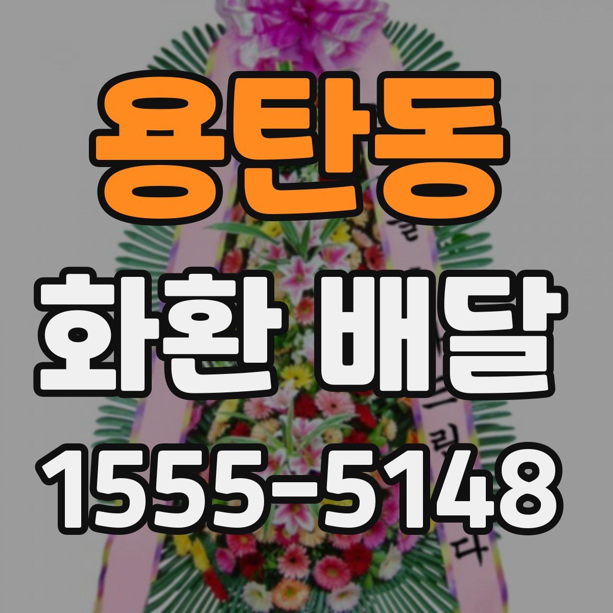 용탄동 화환 배달