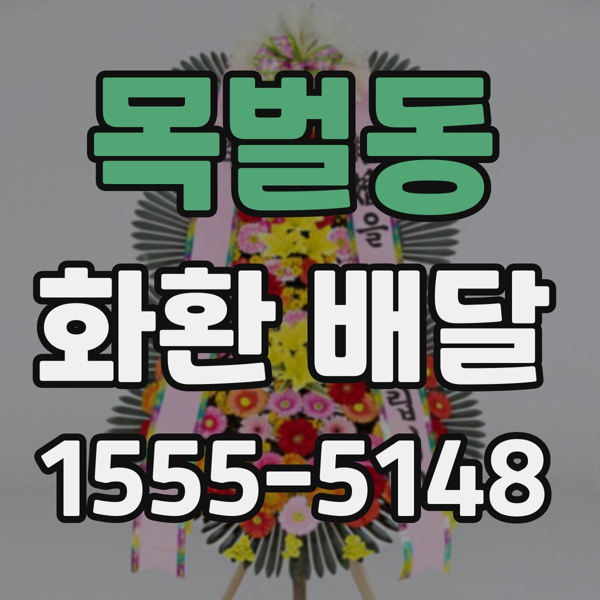 목벌동 화환 배달