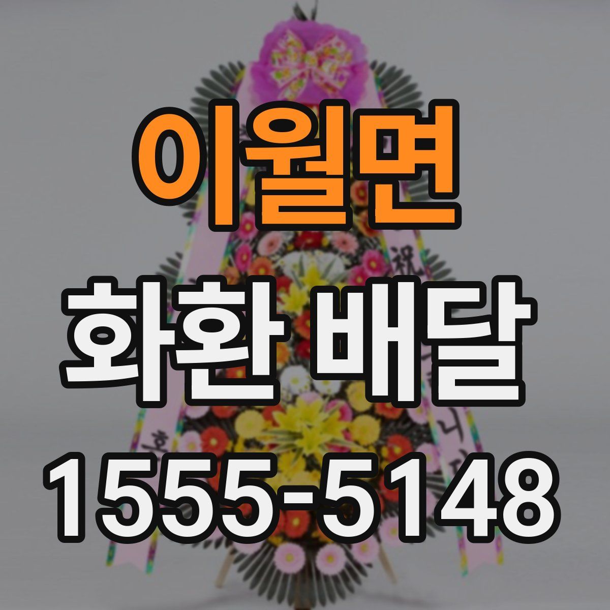이월면 화환 배달