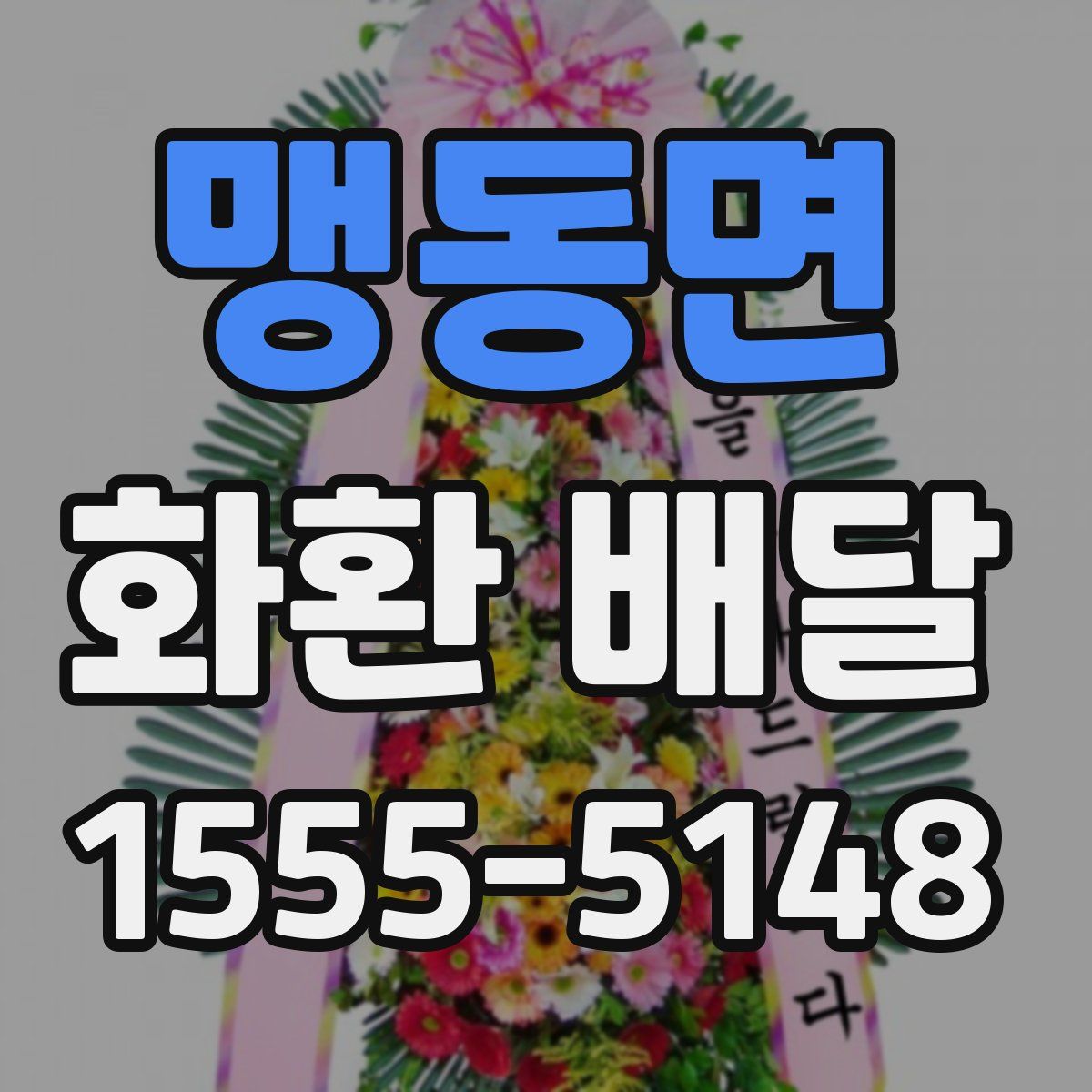 맹동면 화환 배달