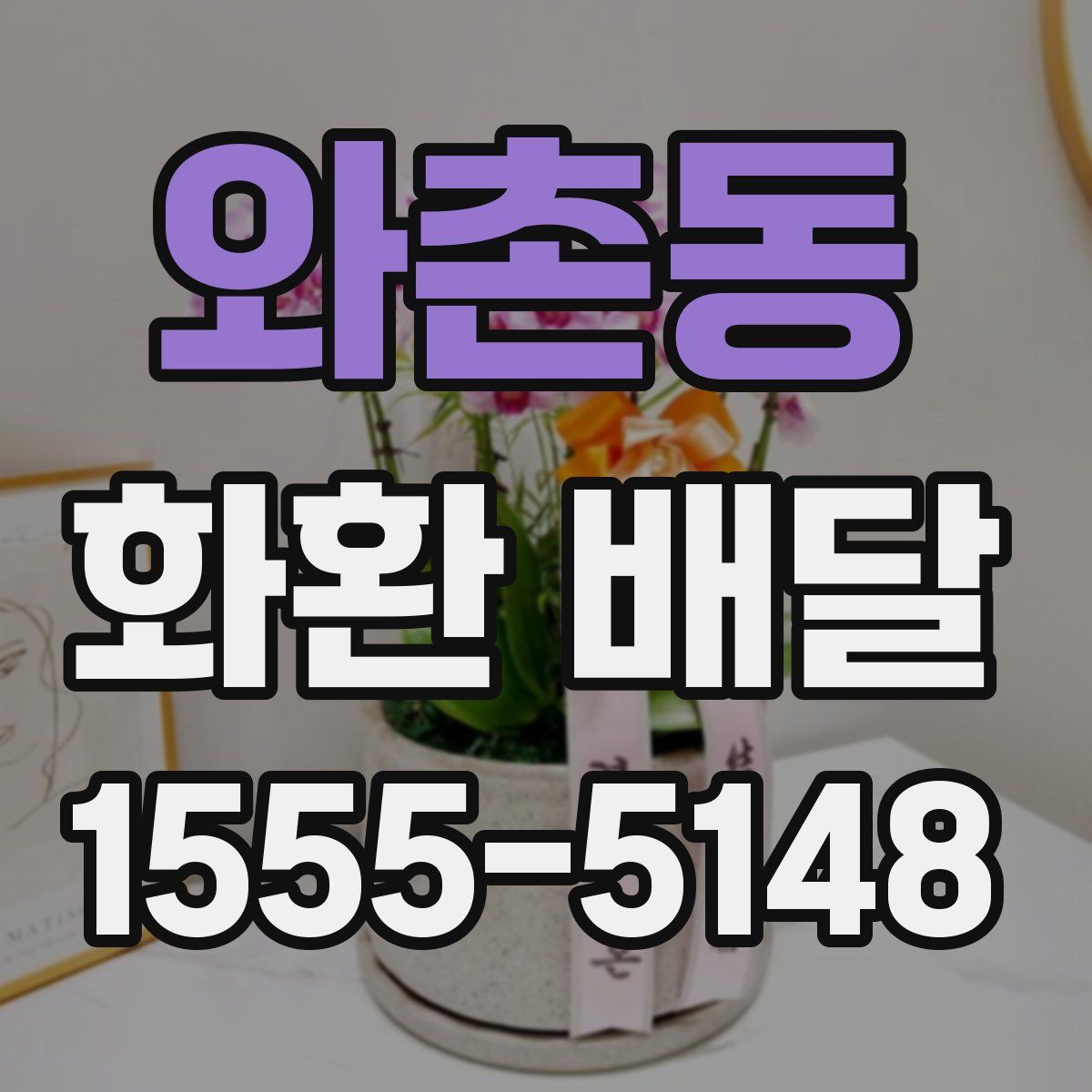 와촌동 화환 배달