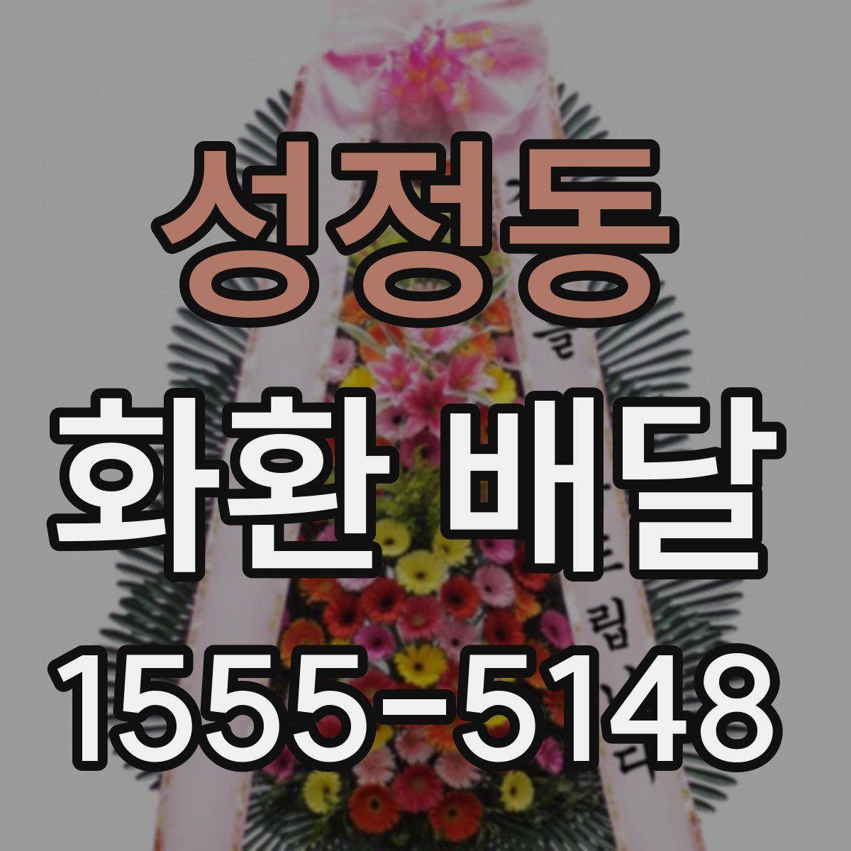 성정동 화환 배달