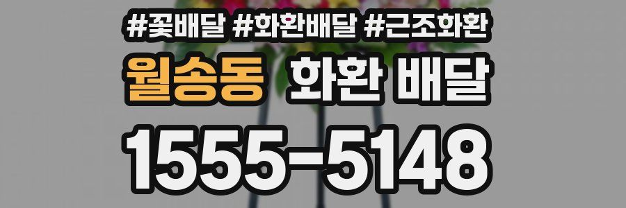 월송동 화환 배달