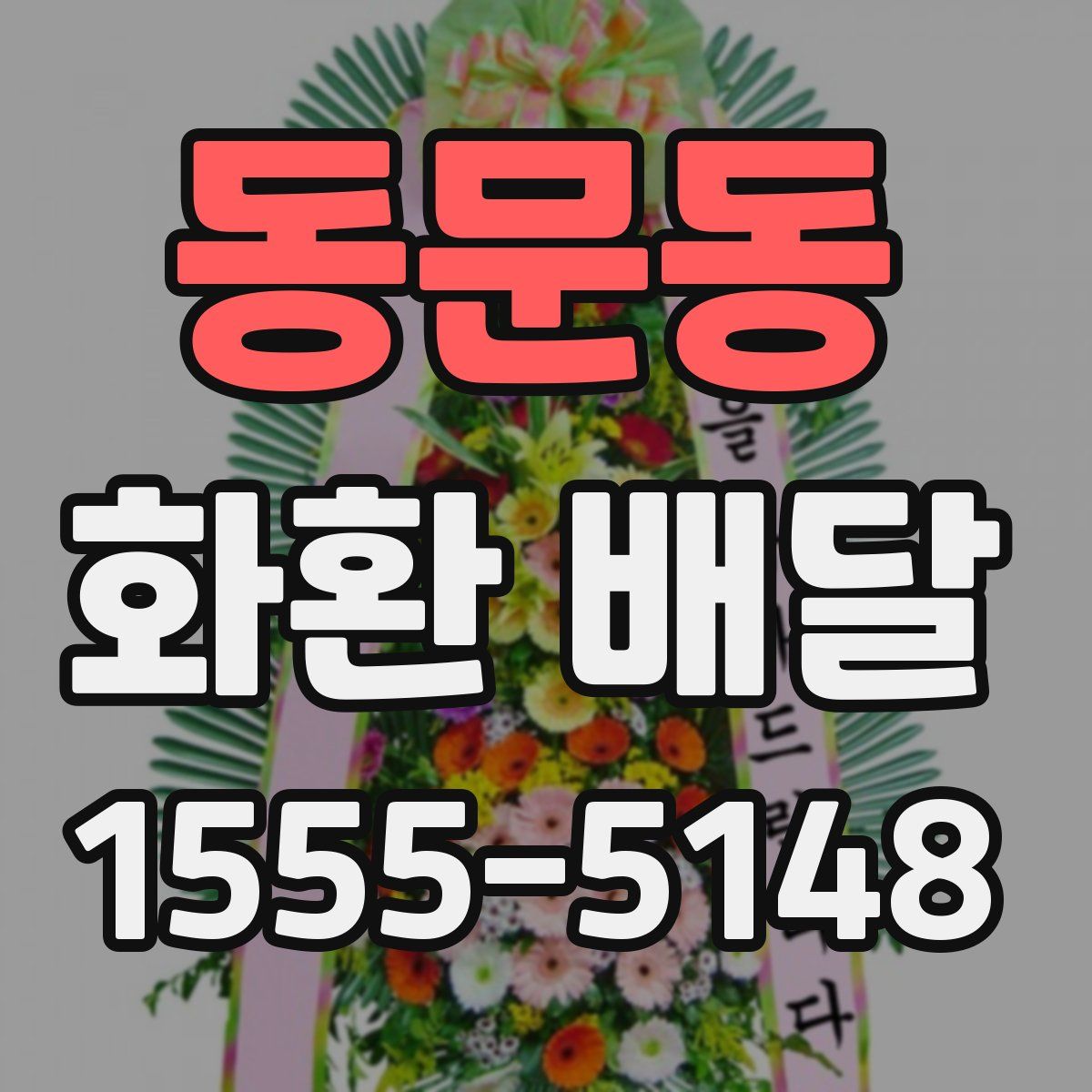 동문동 화환 배달