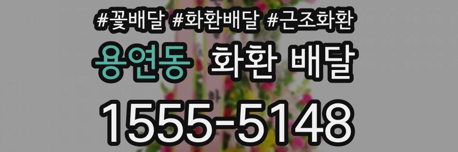 용연동 화환 배달