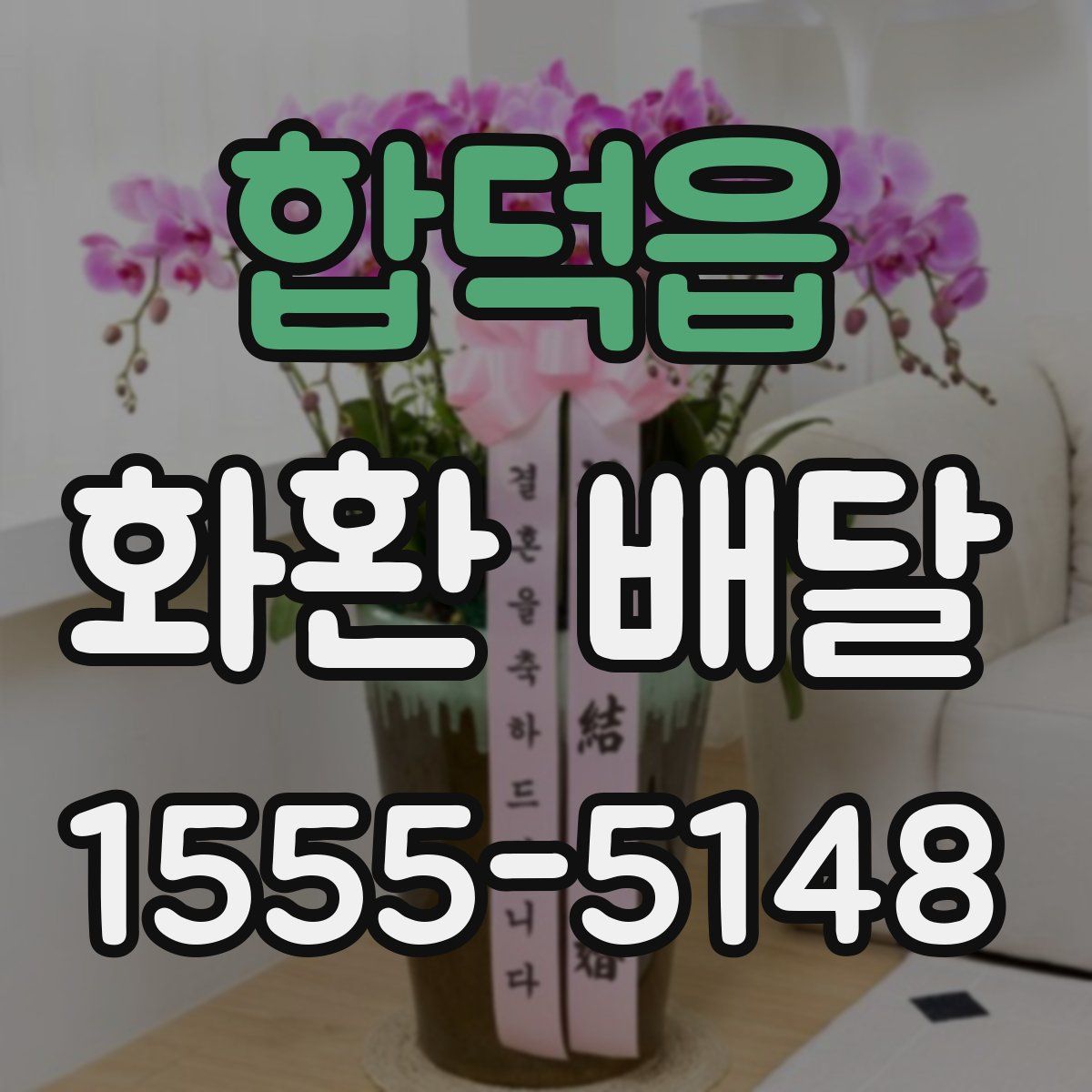 합덕읍 화환 배달