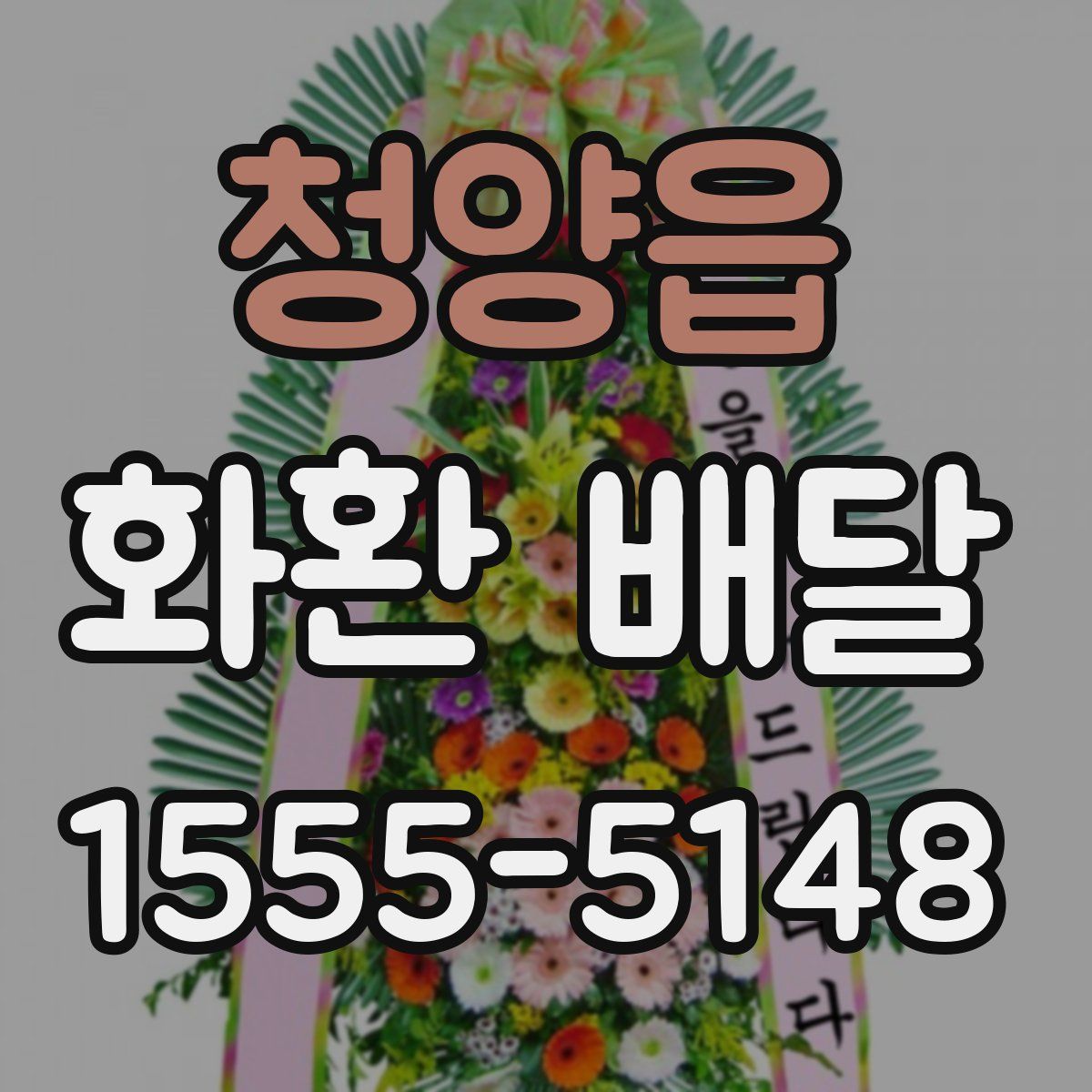 청양읍 화환 배달