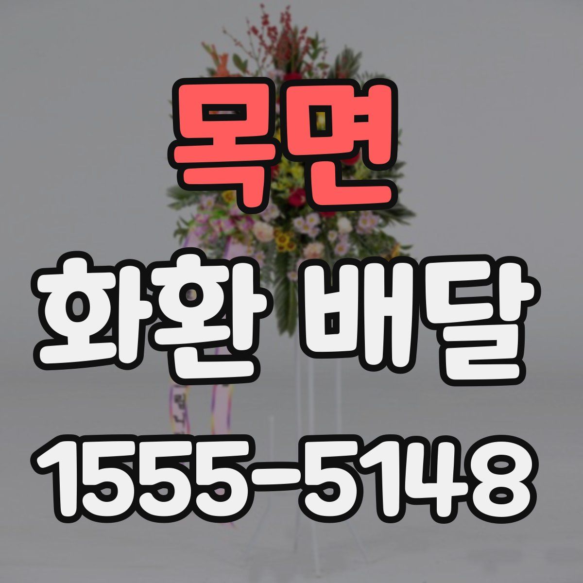목면 화환 배달
