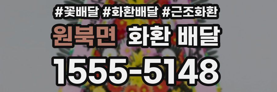 원북면 화환 배달