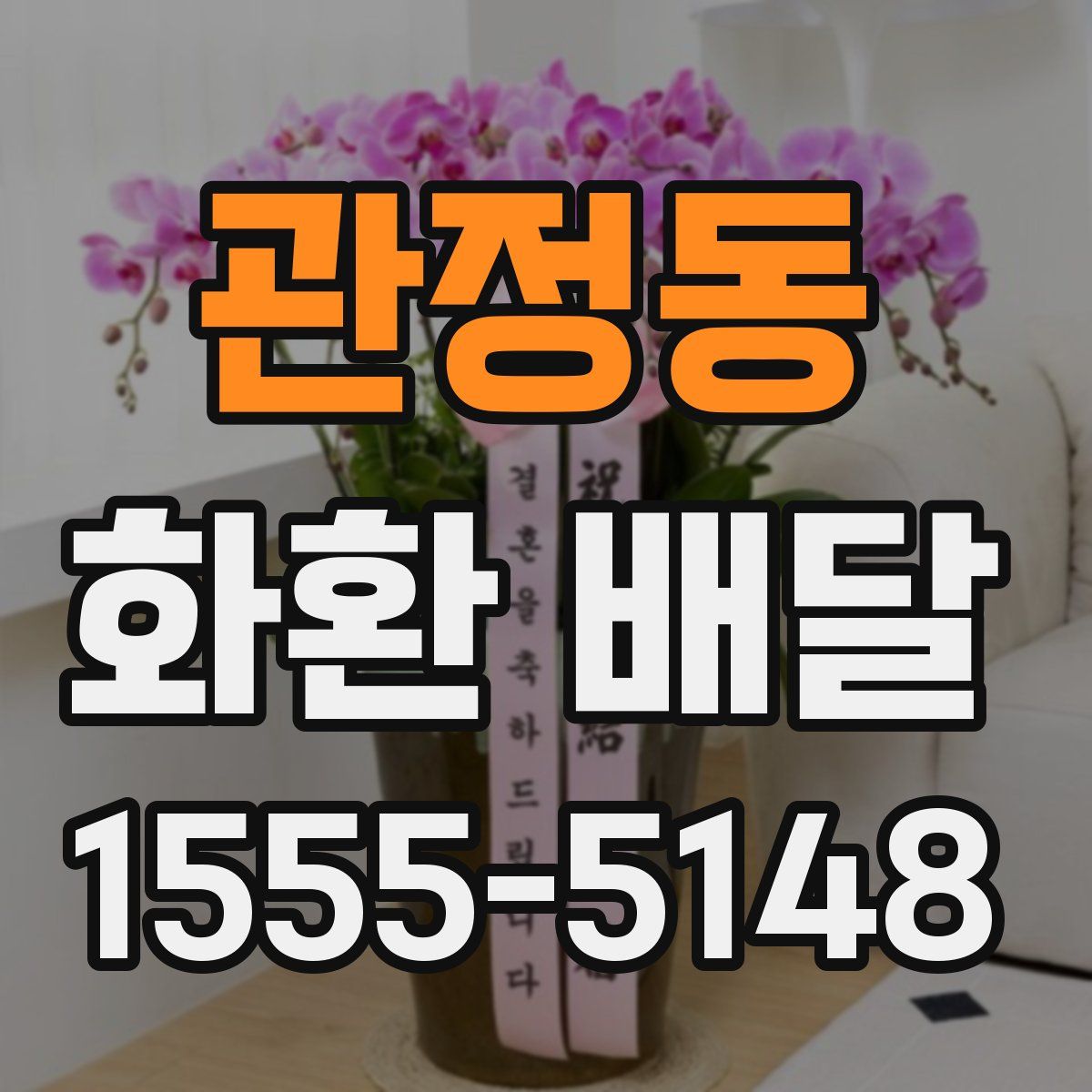 관정동 화환 배달