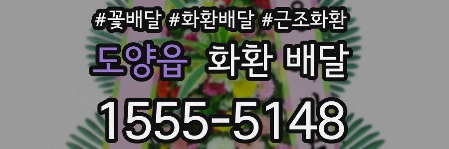 도양읍 화환 배달