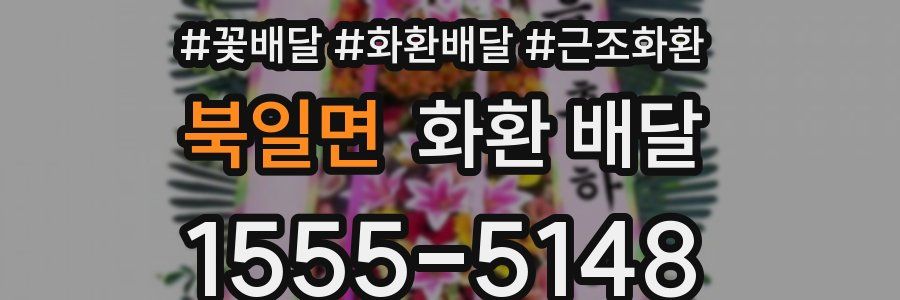 북일면 화환 배달