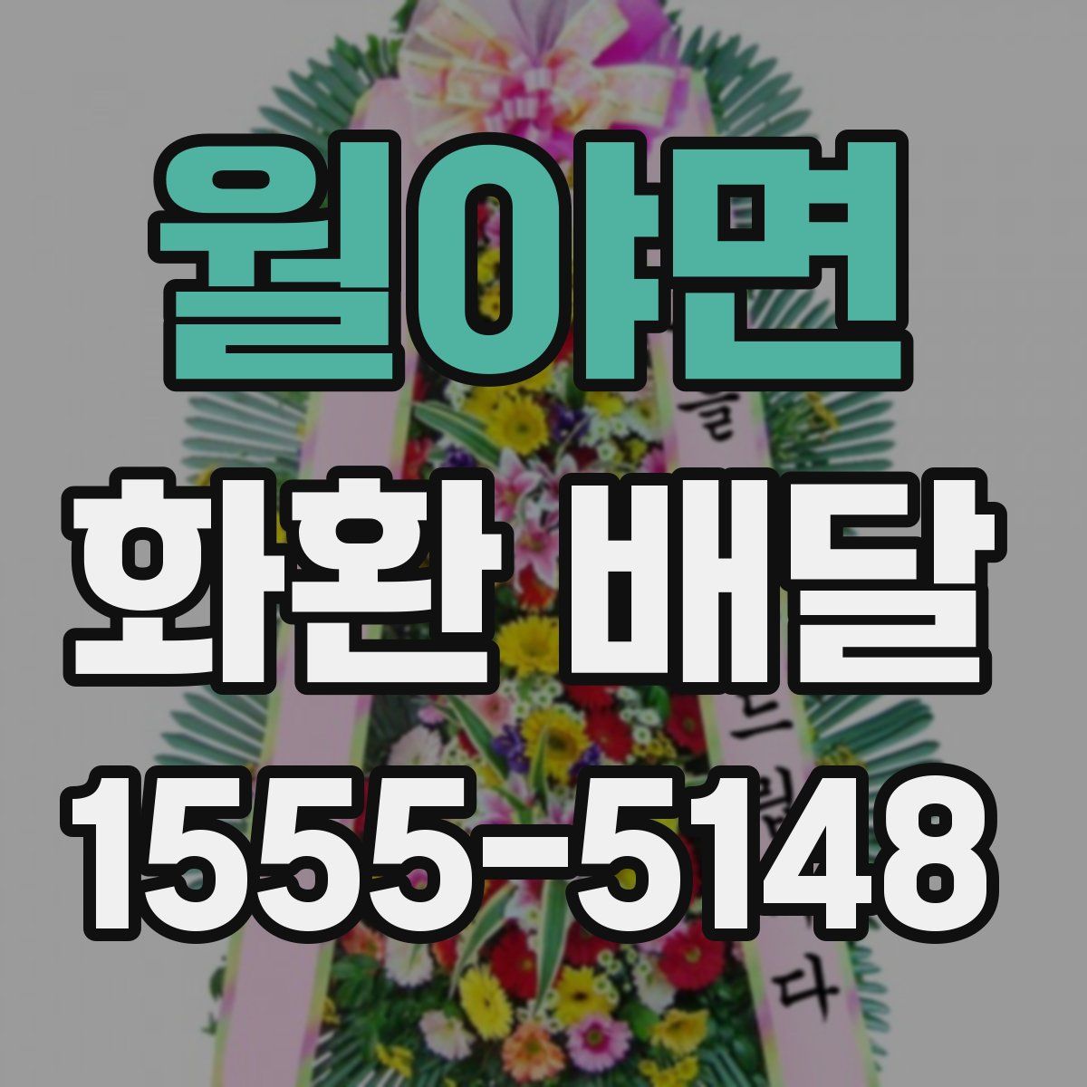 월야면 화환 배달