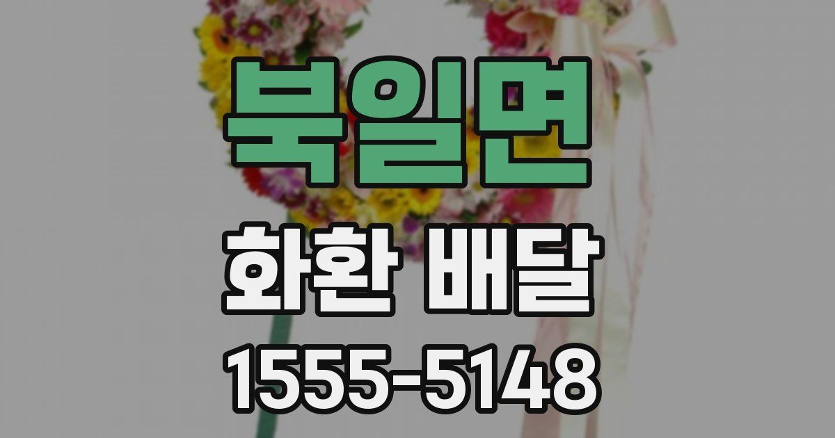 북일면 화환 배달