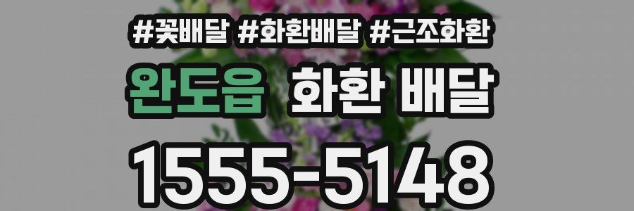 완도읍 화환 배달