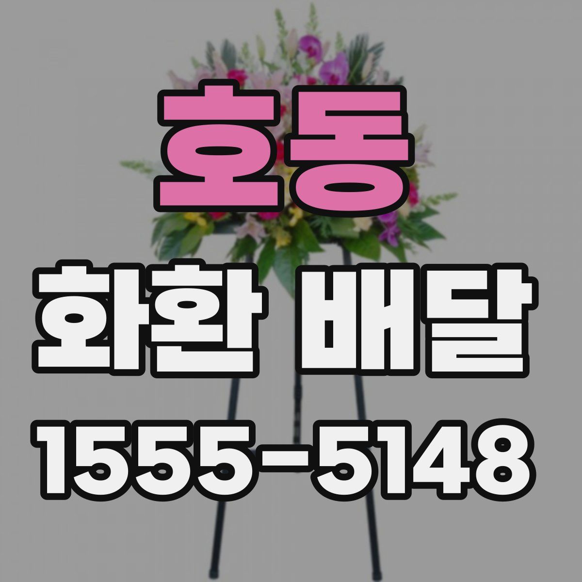 호동 화환 배달