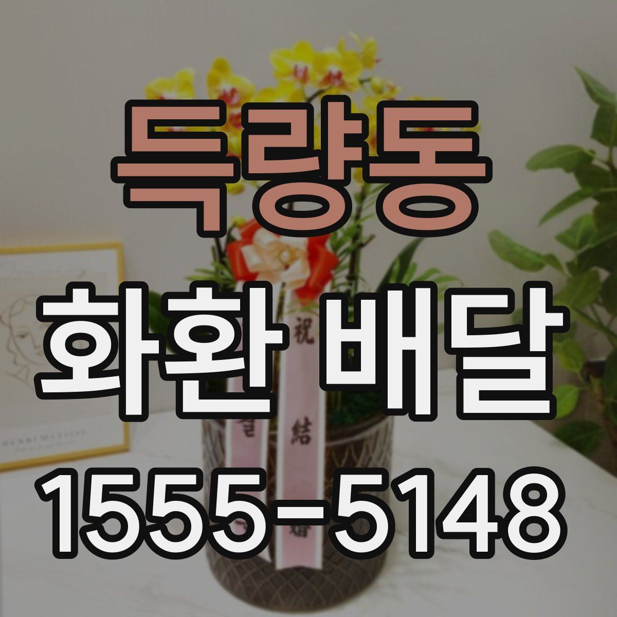 득량동 화환 배달