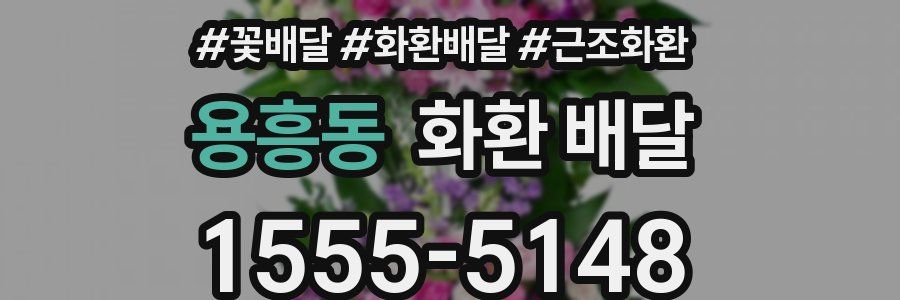 용흥동 화환 배달