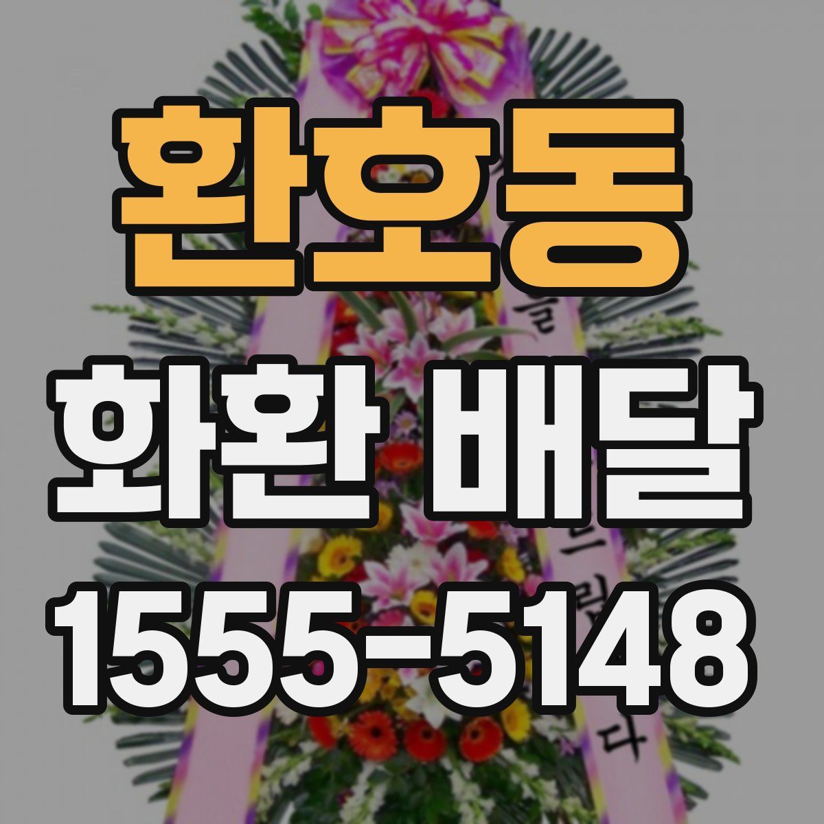 환호동 화환 배달