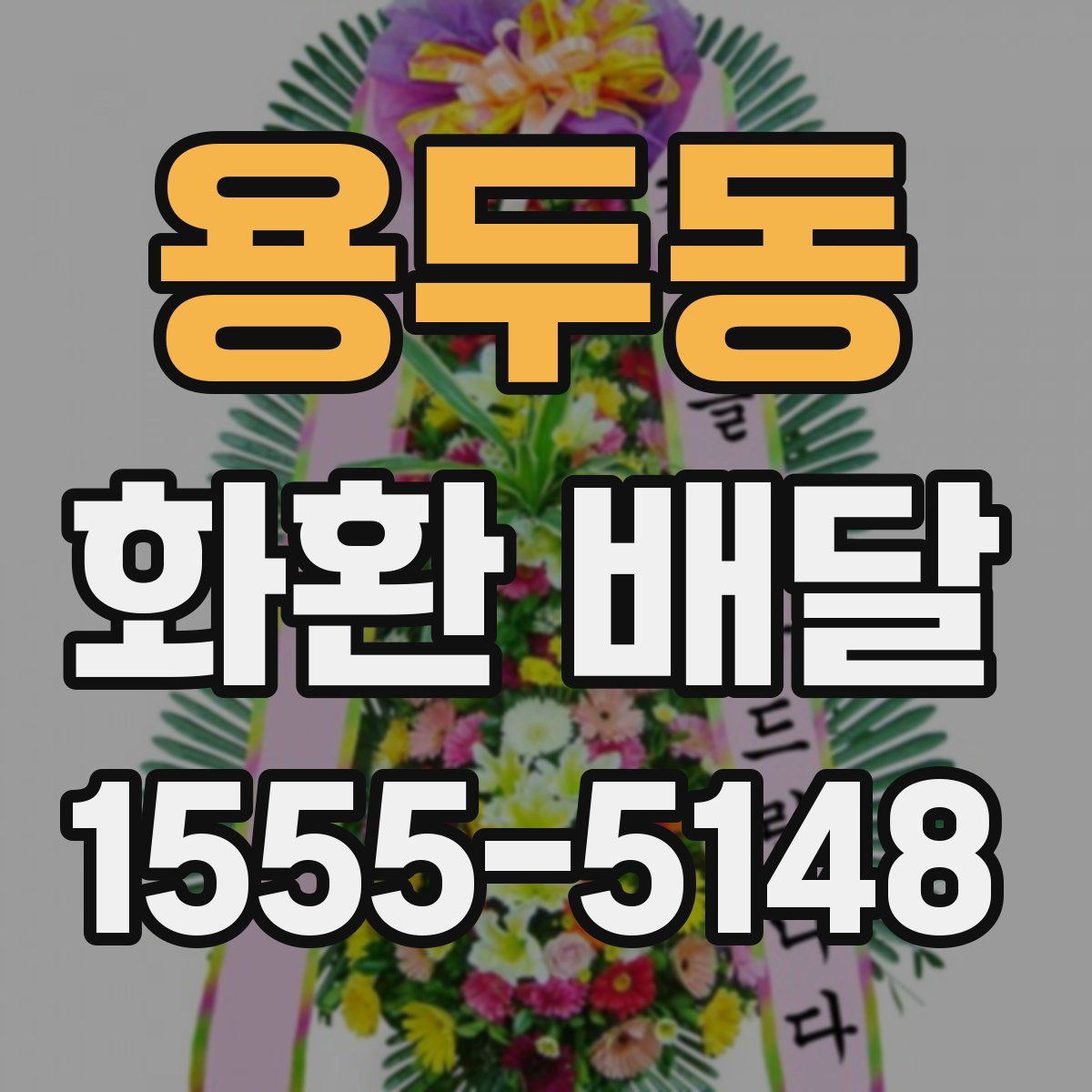 용두동 화환 배달