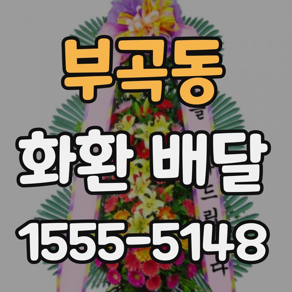 부곡동 화환 배달