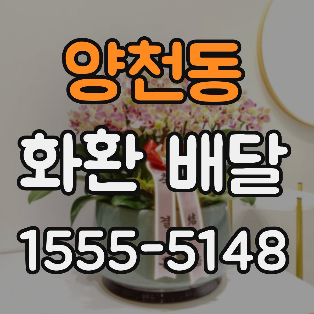 양천동 화환 배달