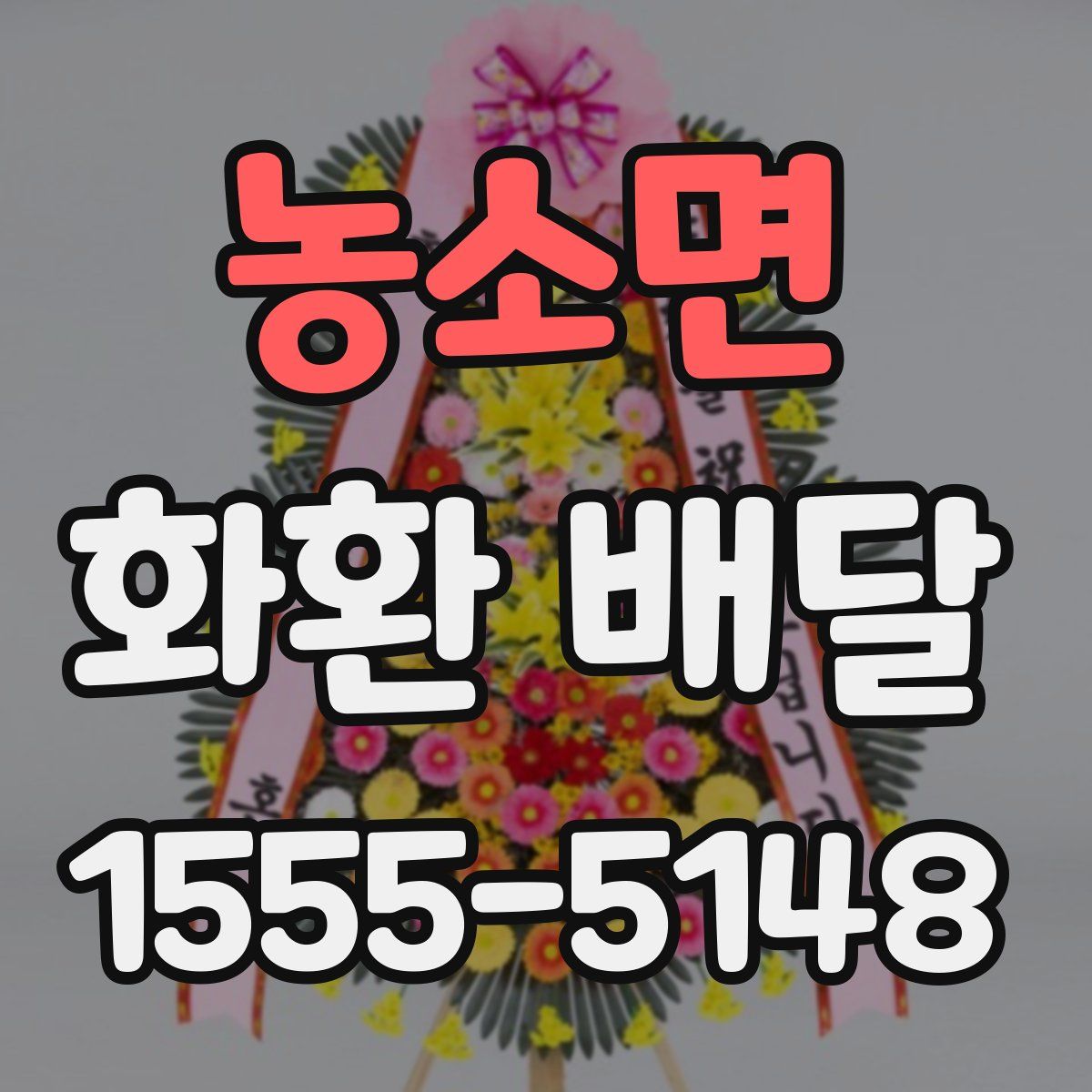 농소면 화환 배달