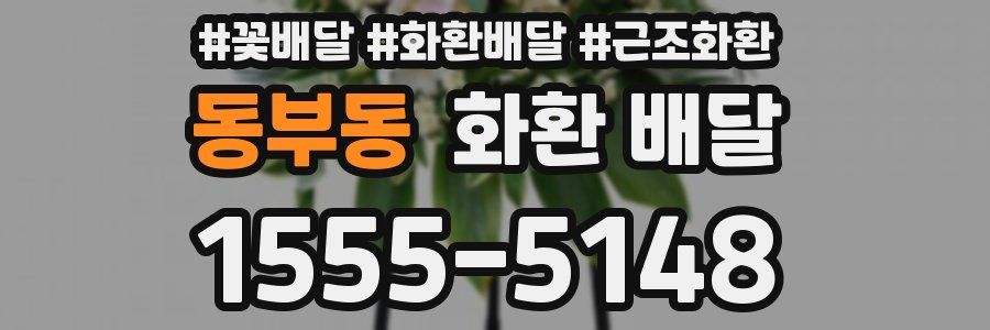 동부동 화환 배달