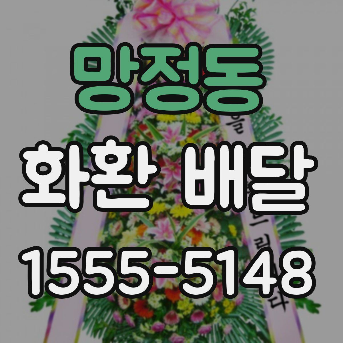 망정동 화환 배달