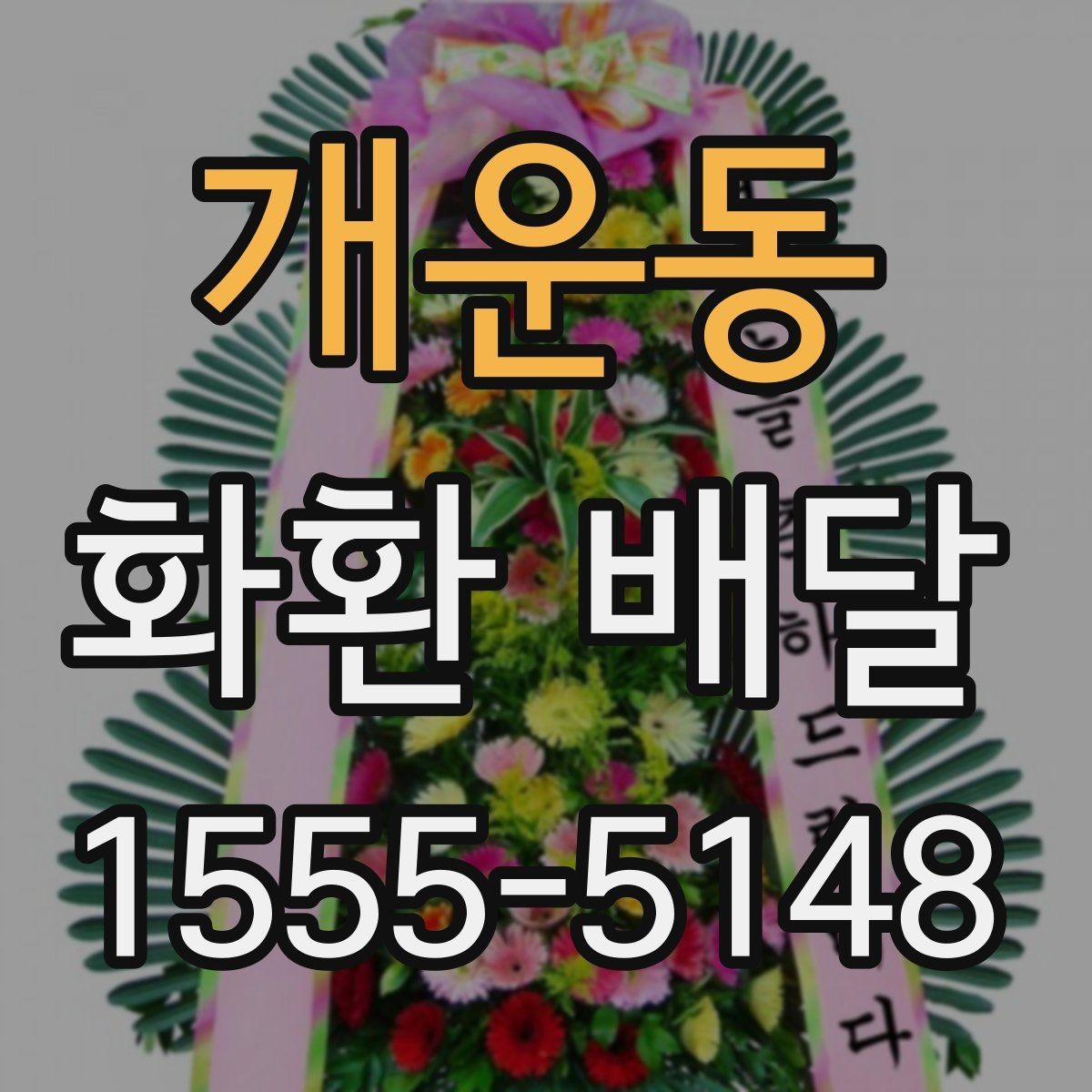 개운동 화환 배달 업체 선택 기준은 무엇이 다를까