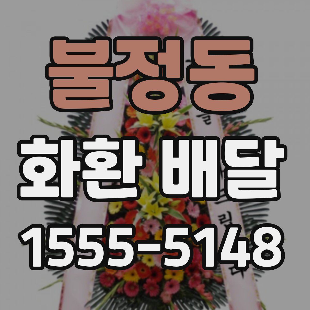 불정동 화환 배달