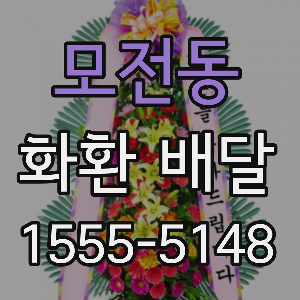 모전동 화환 배달