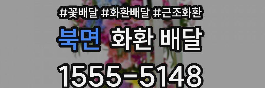 북면 화환 배달
