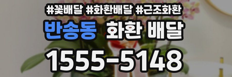 반송동 화환 배달