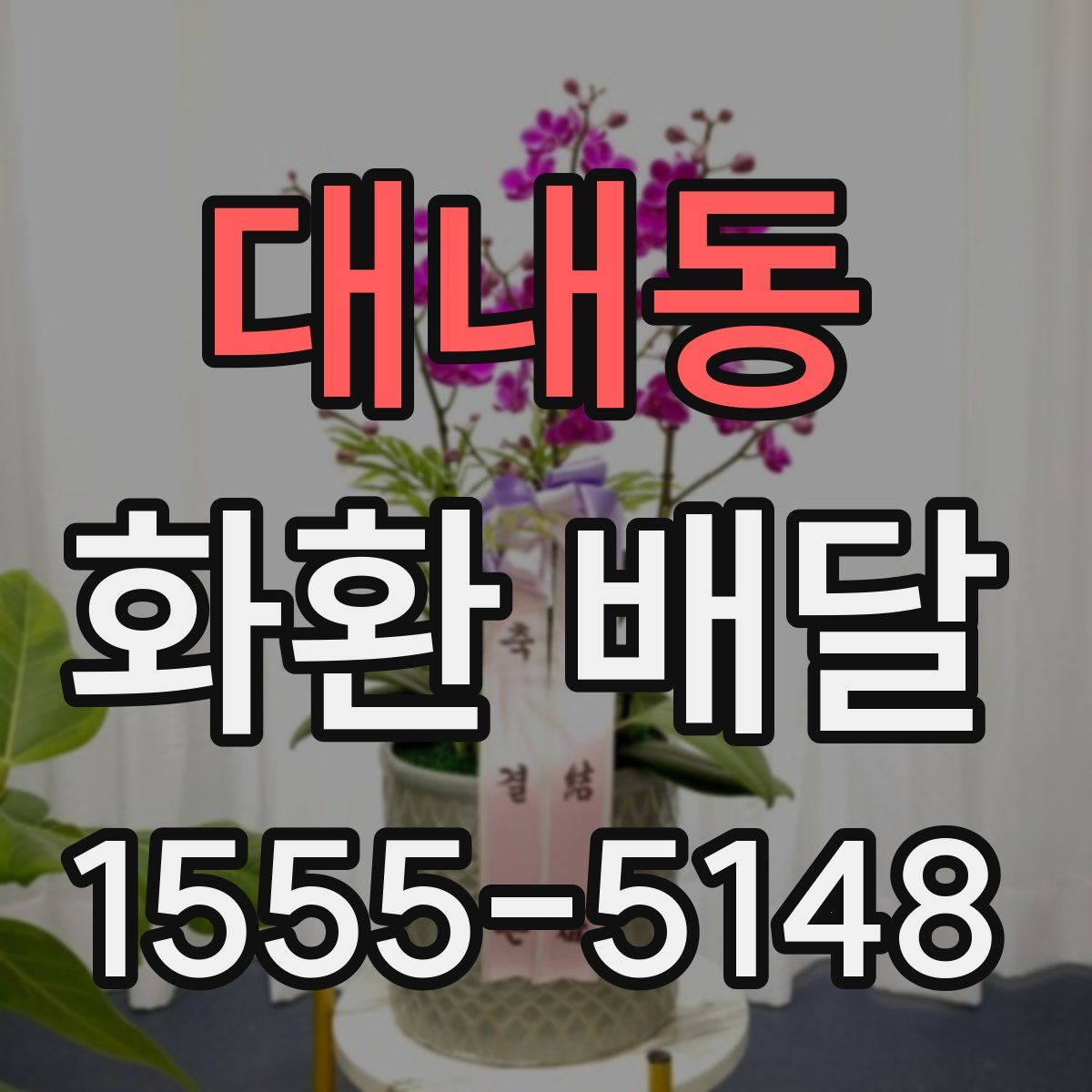 대내동 화환 배달