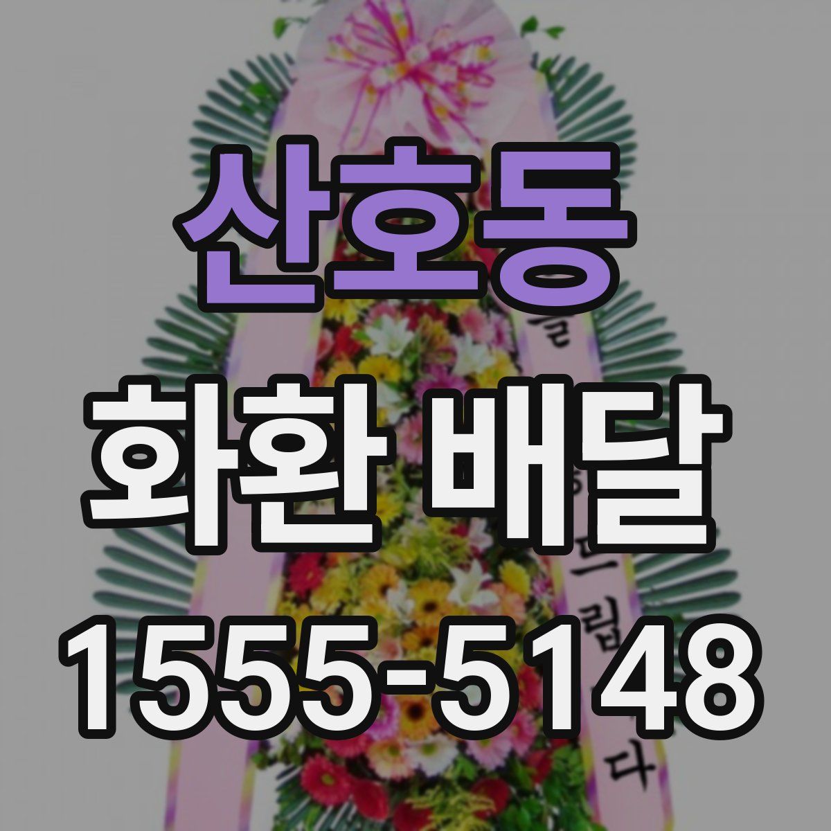 산호동 화환 배달