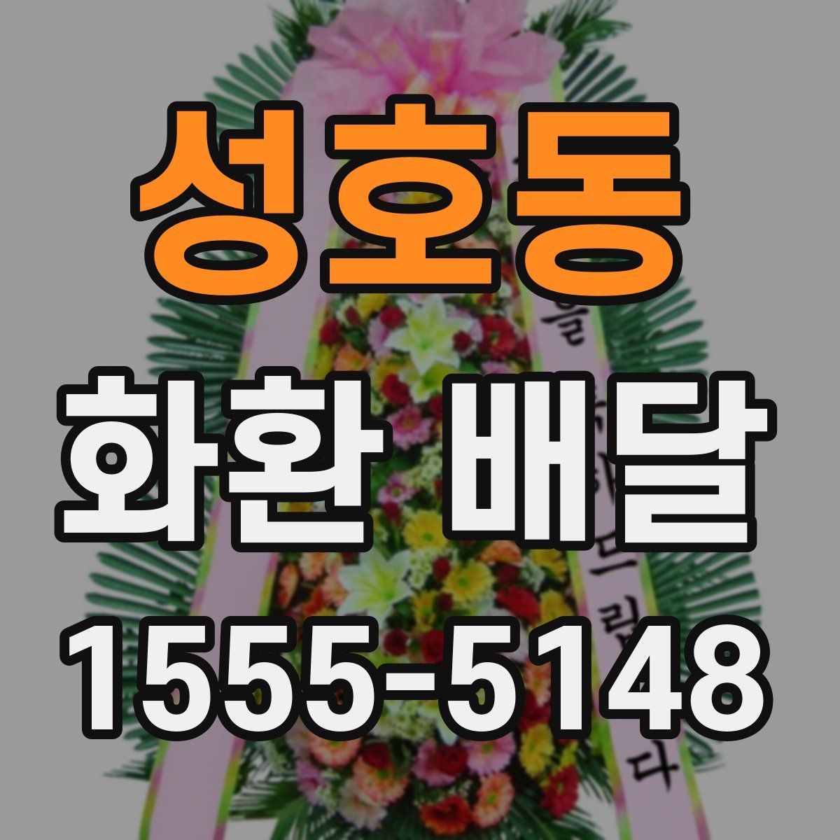 성호동 화환 배달